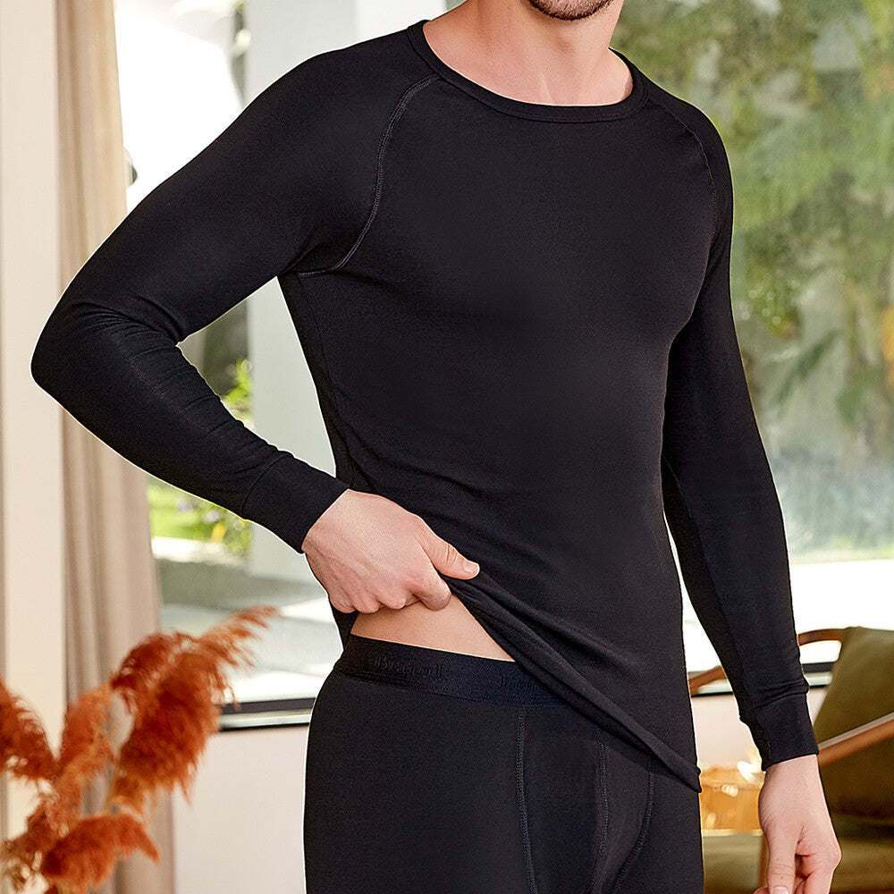 Berrak 757 Erkek Termal Üst - Siyah - XXL